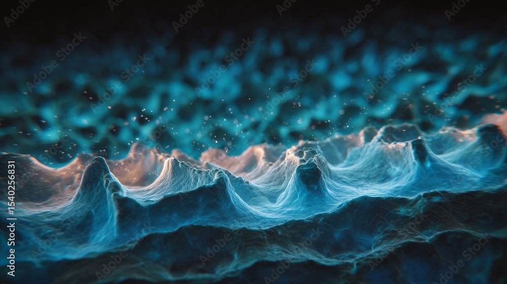 Aufkleber Smart materials showcase their unique capabilities through transformation in this captivating visual. The focus is on shapeshifting alloys that exhibit dynamic behavior and adaptive functionalities.