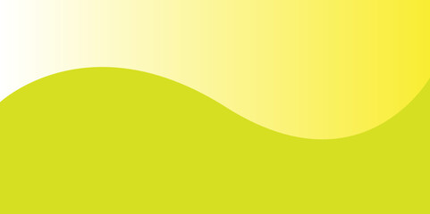 Abstract green and yellow leaf pattern with light wave lines for a vibrant artistic background design