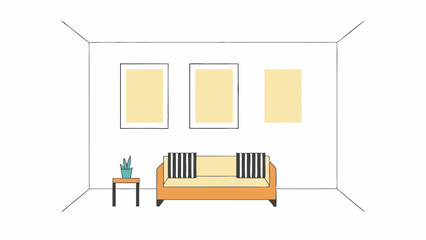 Minimalist Living Room Interior Design