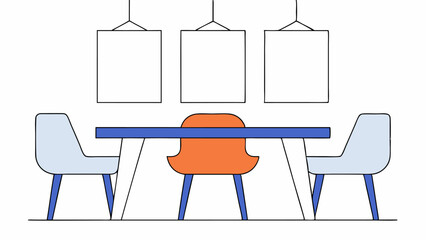 Modern Minimalist Meeting Room Interior Design