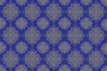 Fototapeta premium seamless damask pattern