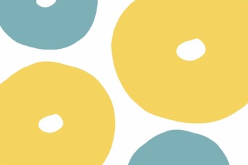 minimal background with colorful rings