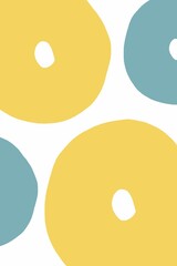 minimal background with colorful rings