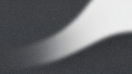 Abstract monochrome image featuring soft curves and gradients, creating a sense of movement and...