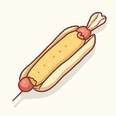 Delicious Grilled Skewers A Vibrant Illustration of Summer BBQ Food