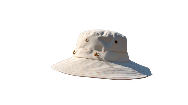 Bucket Hat Isolation: A casual bucket hat with a broad brim sits serenely in a captivating isolation. Embrace timeless style and a touch of practicality for every day adventures. 
