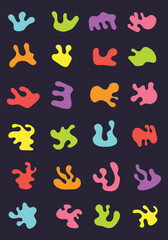 Abstract Colorful Design Elements