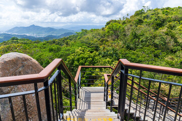 The natural scenery of Yalong Bay Tropical Forest Park in Sanya, Hainan Province, China