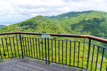 The natural scenery of Yalong Bay Tropical Forest Park in Sanya, Hainan Province, China