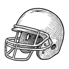 Fototapeta premium Football Helmet