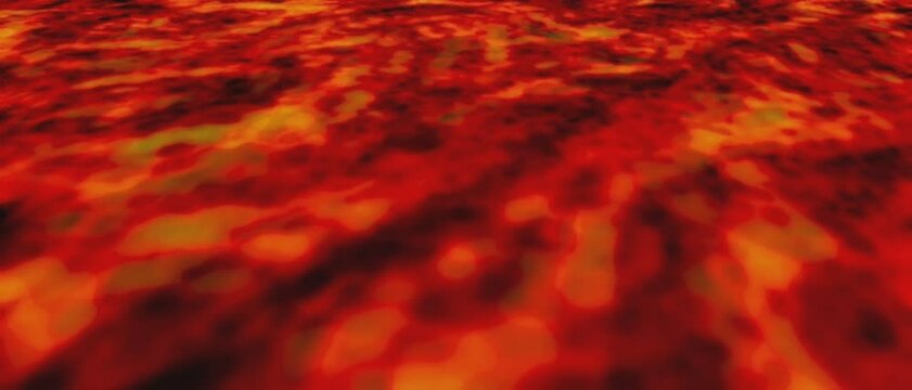 Molten Lava Texture: A fiery, abstract landscape of molten lava, seething with raw energy and vibrant color. The image captures the primordial power and untamed beauty of the earth's core.