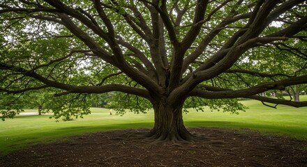 trees in the park