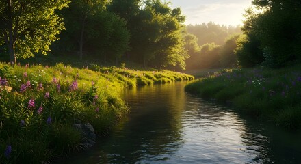 morning in the park