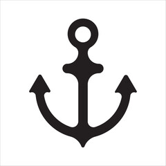 anchor icon vector illustration
