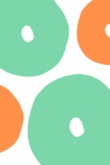 minimal background with colorful rings