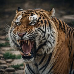 Fototapeta premium portrait of a tiger