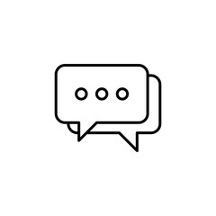 chat bubble, talk, message icon