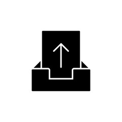 send message, outbox, mail icon