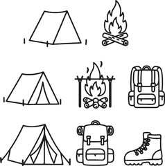 Camping Essentials Tents, Backpacks, Boots, and Campfires - A Guide to Outdoor Adventures