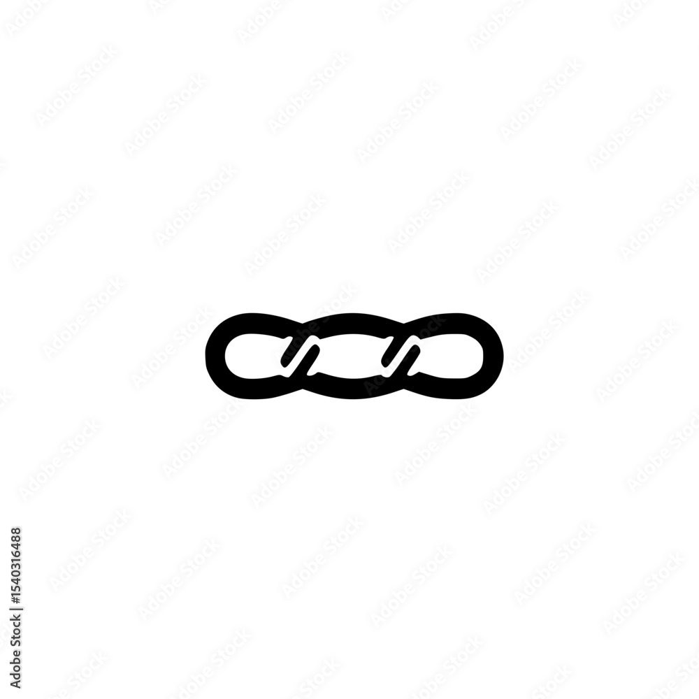 Poster vector link symbol for website navigation and digital connection