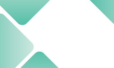 Modern abstract background with overlapping green gradient shapes and white space in the center. Ideal for presentations, templates, business cards, or clean, professional graphic design layouts.