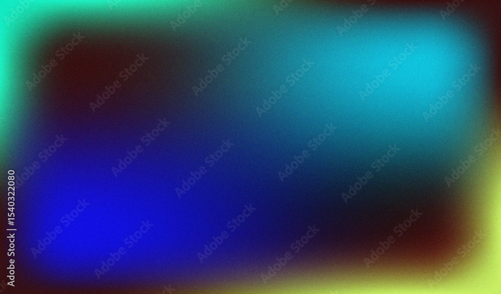 Poster abstract colorful background with glowing blue light waves and futuristic gradient lines