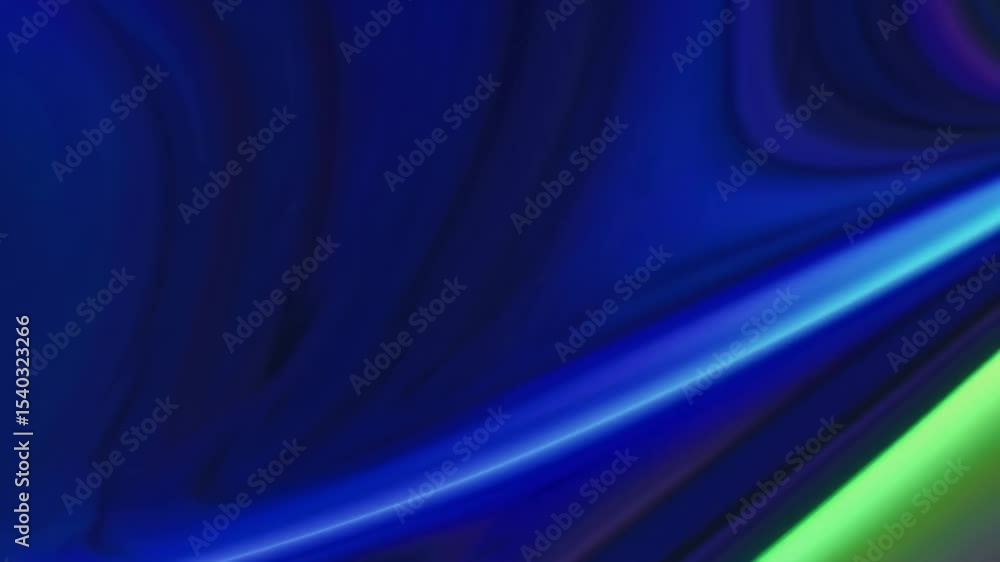 Poster a soft, wavy gradient from neon green to neon blue that fades out should have no sharp edges and all