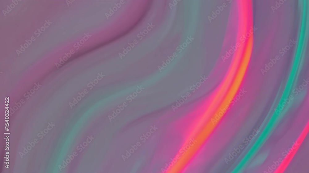 Poster a soft, wavy gradient from neon pink to neon red that fades out should have no sharp edges and all b