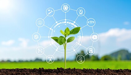 Digitalization in agriculture, integrating technology for sustainable plant growth