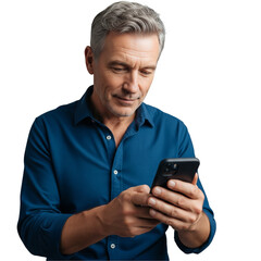 man taking a picture with a mobile phone