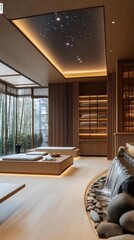 Modern Japanese Spa Interior Design