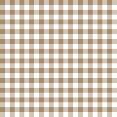 Camel suede beige gingham seamless pattern with square check motif