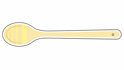 Wooden Spoon Illustration