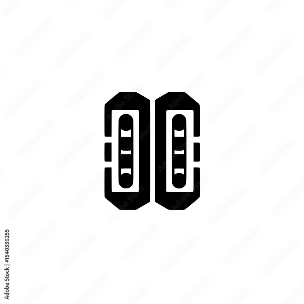 Poster developer mode icon vector design concept for tech interfaces