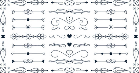 Obraz premium Silhouette of birds flying in formation against a plain white background in a minimalist style image