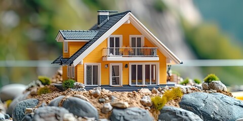 house in winter