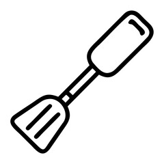 Versatile Kitchen Spatula Essential Cooking Utensil for Flipping, Serving, and Mixing