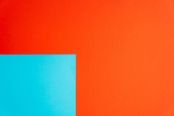 Blue and neon yellow paper in a diagonal layout, vibrant background design. High quality photo