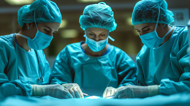 surgeons in operation