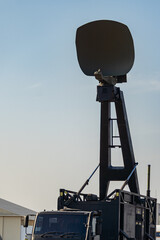 Military vehicle receiver, military satellite equipment
