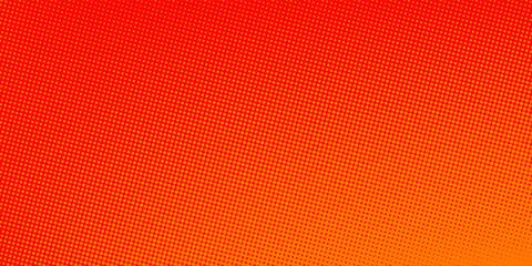 Obraz premium Dots halftone orange color pattern gradient texture with technology digital background. Dots pop art comics with summer background.