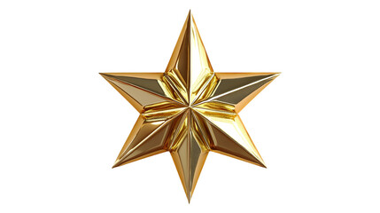 Fototapeta premium Golden Star Award Shiny Symbol Success Luxury Decoration,