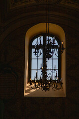 interior of a synagogue Jewish architecture