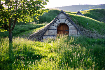 wine cellars in Tokaj region - Hercegkut Sarospatak Hungary