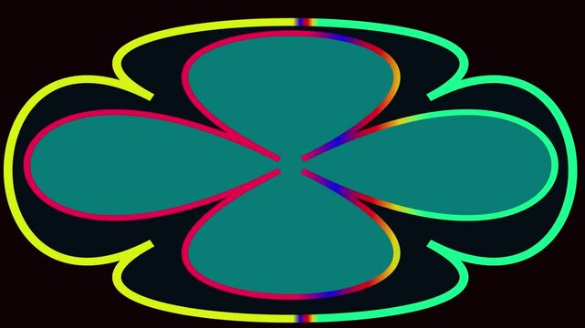 four leaf clover vector illustration