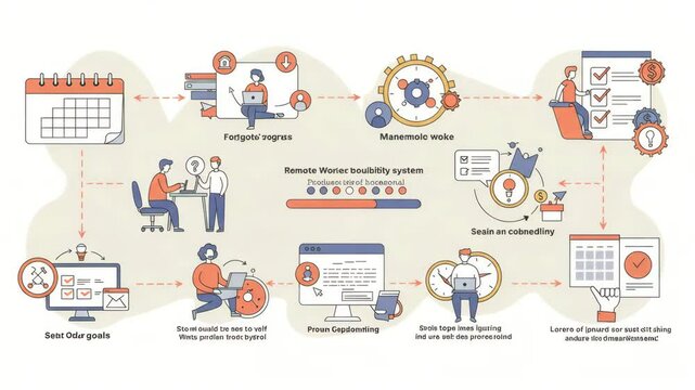 Understanding the remote worker productivity system and its components for effective goal setting and management