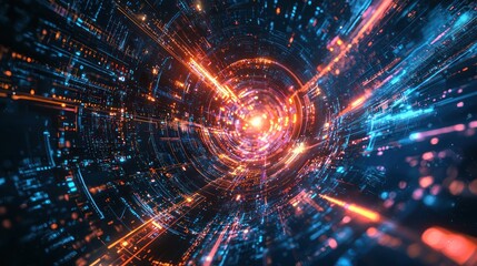 Obraz premium machine learning analyst collaborating with data scientists and engineers to deploy models and integrate them into production systems