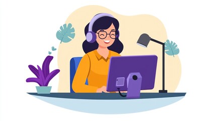 subscription services representative assisting customers with subscription inquiries, billing issues, and account management