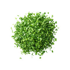Fresh Chopped Parsley Explosion, Culinary Herb, Green Garnish