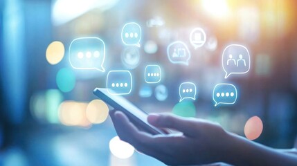 Fototapeta premium chat support representative escalating complex issues to appropriate departments while ensuring customer satisfaction